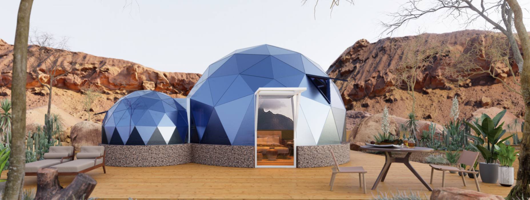 白城球形智能光伏玻璃星空房